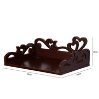 Wooden Beautiful Design Set top box Wall Shelf - WoodenTwist