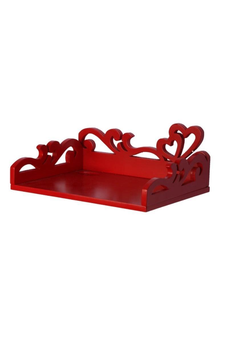 Wooden Beautiful Design Set top box Wall Shelf - WoodenTwist