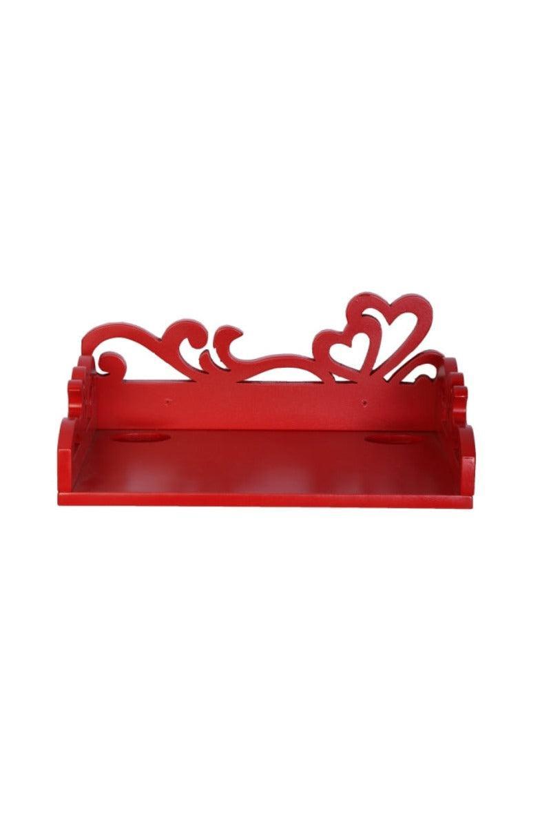 Wooden Beautiful Design Set top box Wall Shelf - WoodenTwist