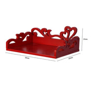 Wooden Beautiful Design Set top box Wall Shelf - WoodenTwist