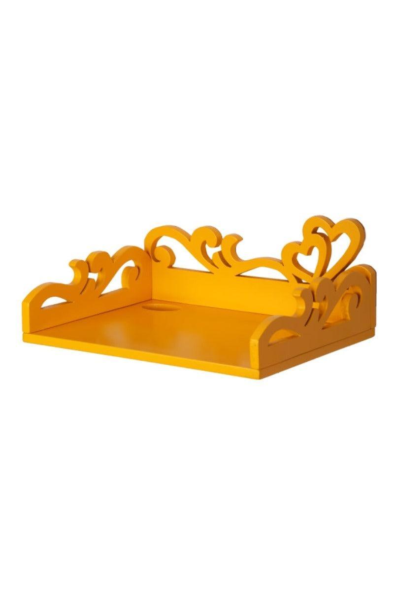 Wooden Beautiful Design Set top box Wall Shelf - WoodenTwist