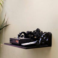 Wooden Beautiful Design Set top box Wall Shelf - WoodenTwist