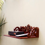 Wooden Beautiful Design Set top box Wall Shelf - WoodenTwist