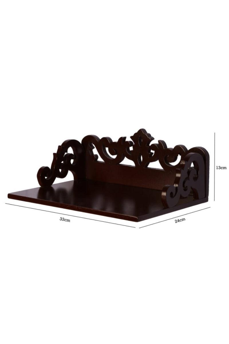 Wooden Beautiful Design Set top box Wall Shelf - WoodenTwist