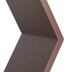 Hexagonal Shape Wooden Floating Wall Shelves Set of 3 - WoodenTwist