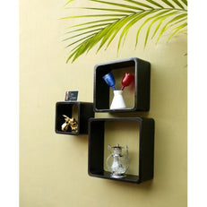 Square Nesting MDF Wall Shelves - WoodenTwist