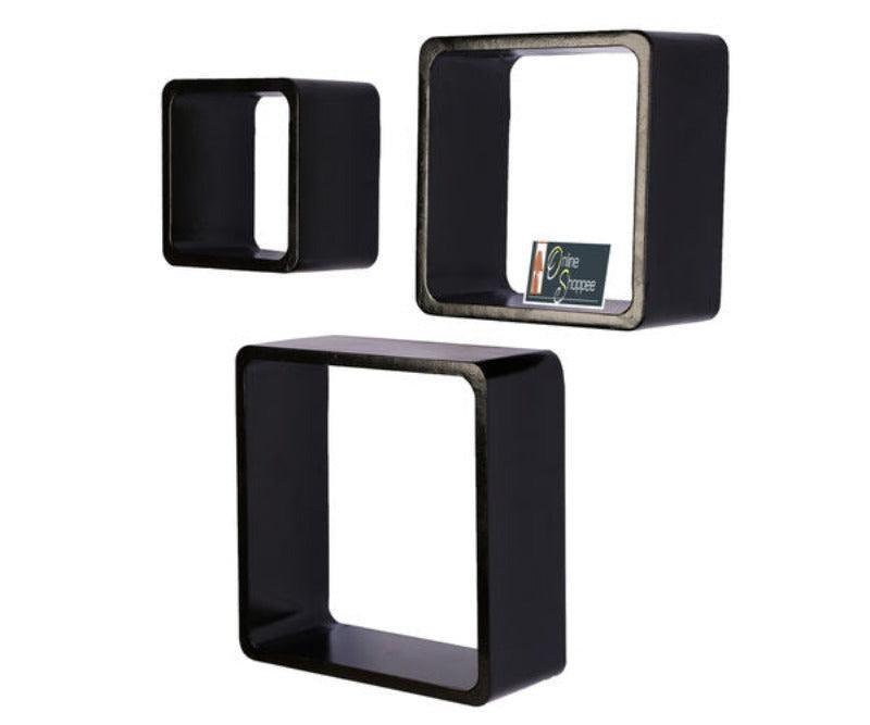 Square Nesting MDF Wall Shelves - WoodenTwist