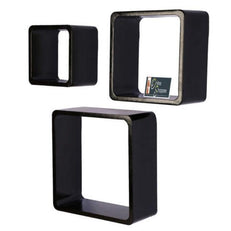Square Nesting MDF Wall Shelves - WoodenTwist