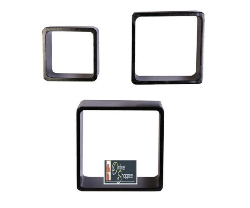 Square Nesting MDF Wall Shelves - WoodenTwist