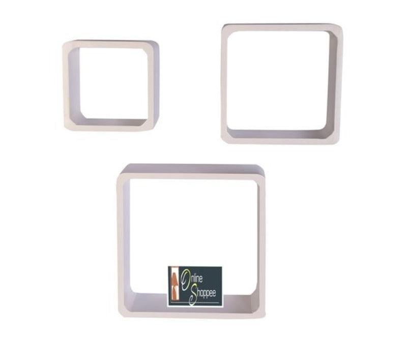 Square Nesting MDF Wall Shelves - WoodenTwist