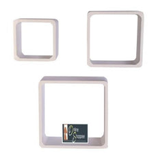 Square Nesting MDF Wall Shelves - WoodenTwist