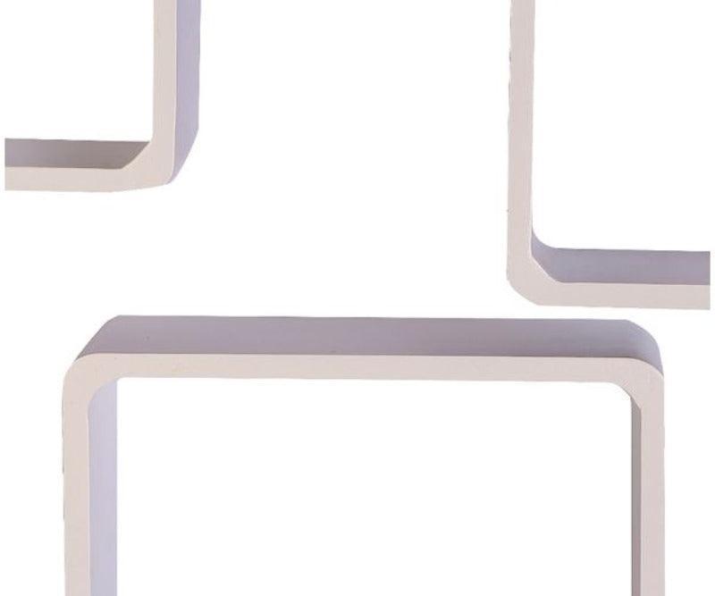 Square Nesting MDF Wall Shelves - WoodenTwist
