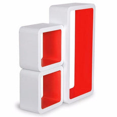 Wooden Artesania Grande Cube Floating Wall Shelves Set of 3 - WoodenTwist