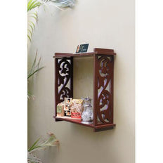 Living Room floating wall shelves