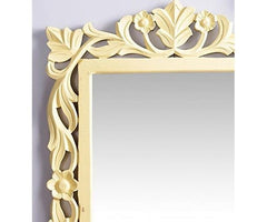 wooden mirror