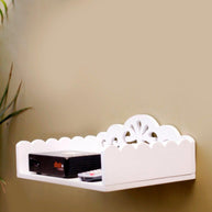 Wooden Beautiful Design Set top box Wall Shelf - WoodenTwist