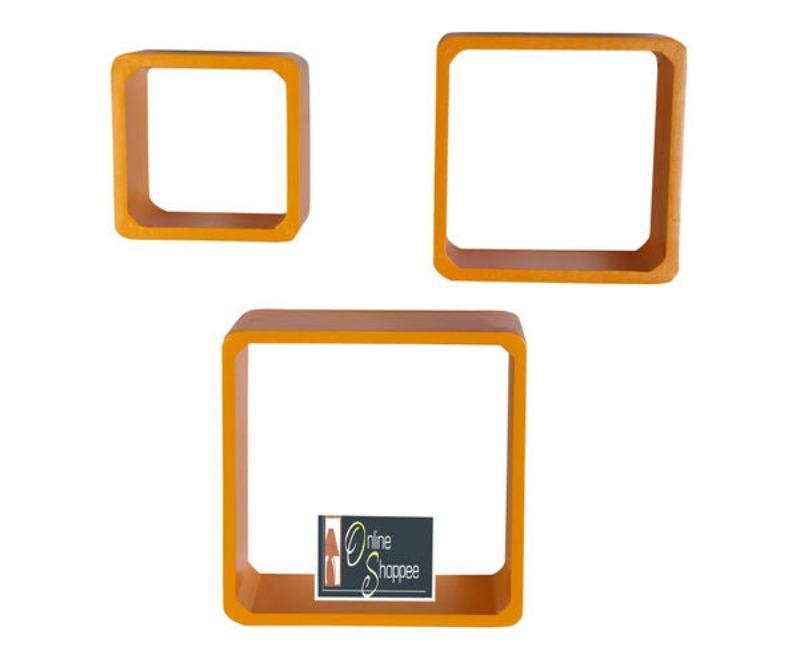 Square Nesting MDF Wall Shelves - WoodenTwist