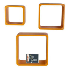 Square Nesting MDF Wall Shelves - WoodenTwist