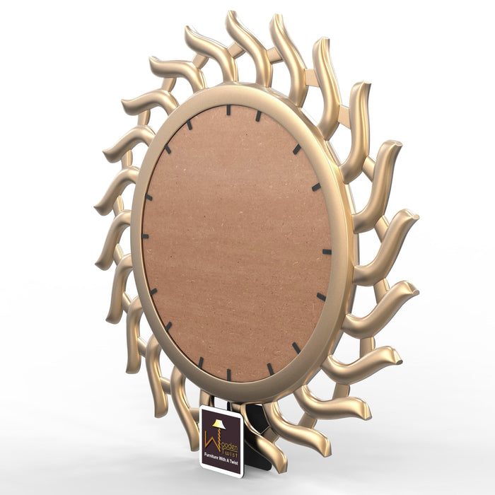 Subir Hand Carved Wall Mirror Frame - WoodenTwist
