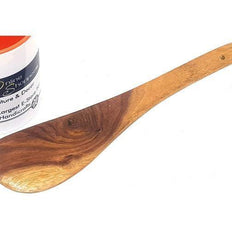 Wooden Nonstick Makhan Palta Spoons Set of 5, close-up