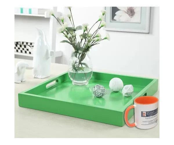 MDF wood serving tray as a decorative gift item
