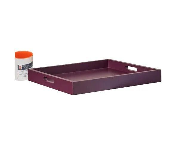 MDF wood serving tray in Green colour