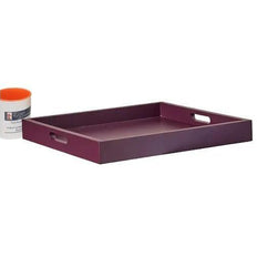 MDF wood serving tray in Green colour