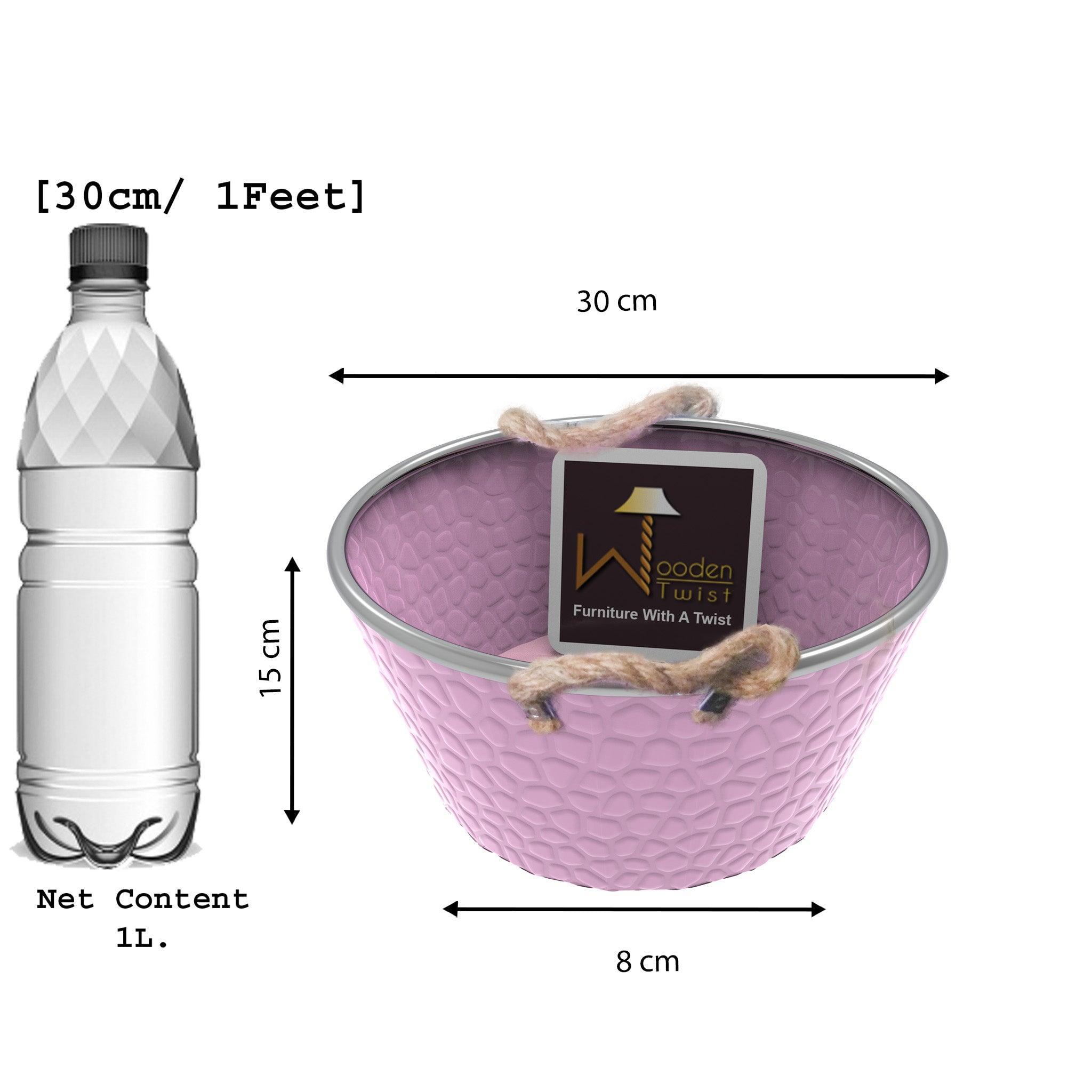 Metallic Tableware Fruit & Vegetable Basket - WoodenTwist