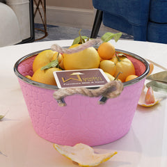 Metallic Tableware Fruit & Vegetable Basket - WoodenTwist