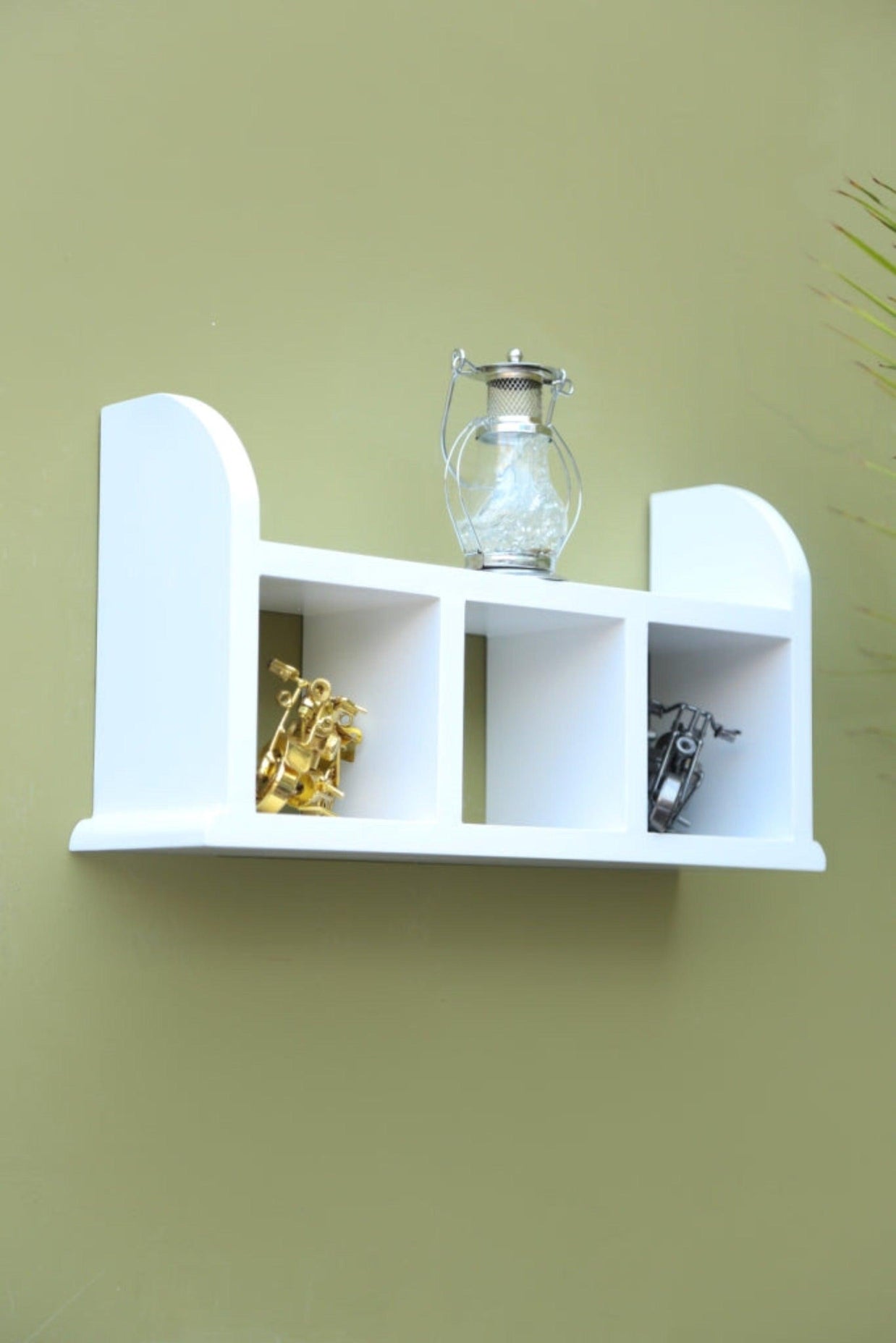 Wooden Beautiful Designer Kitchen Wall Shelves Rack - WoodenTwist