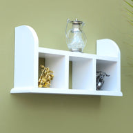 Wooden Beautiful Designer Kitchen Wall Shelves Rack - WoodenTwist