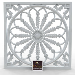 Premium Wood Hand Carved Wall Panel - WoodenTwist