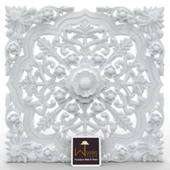 Premium Wooden Hand Carved Wall Panel - WoodenTwist