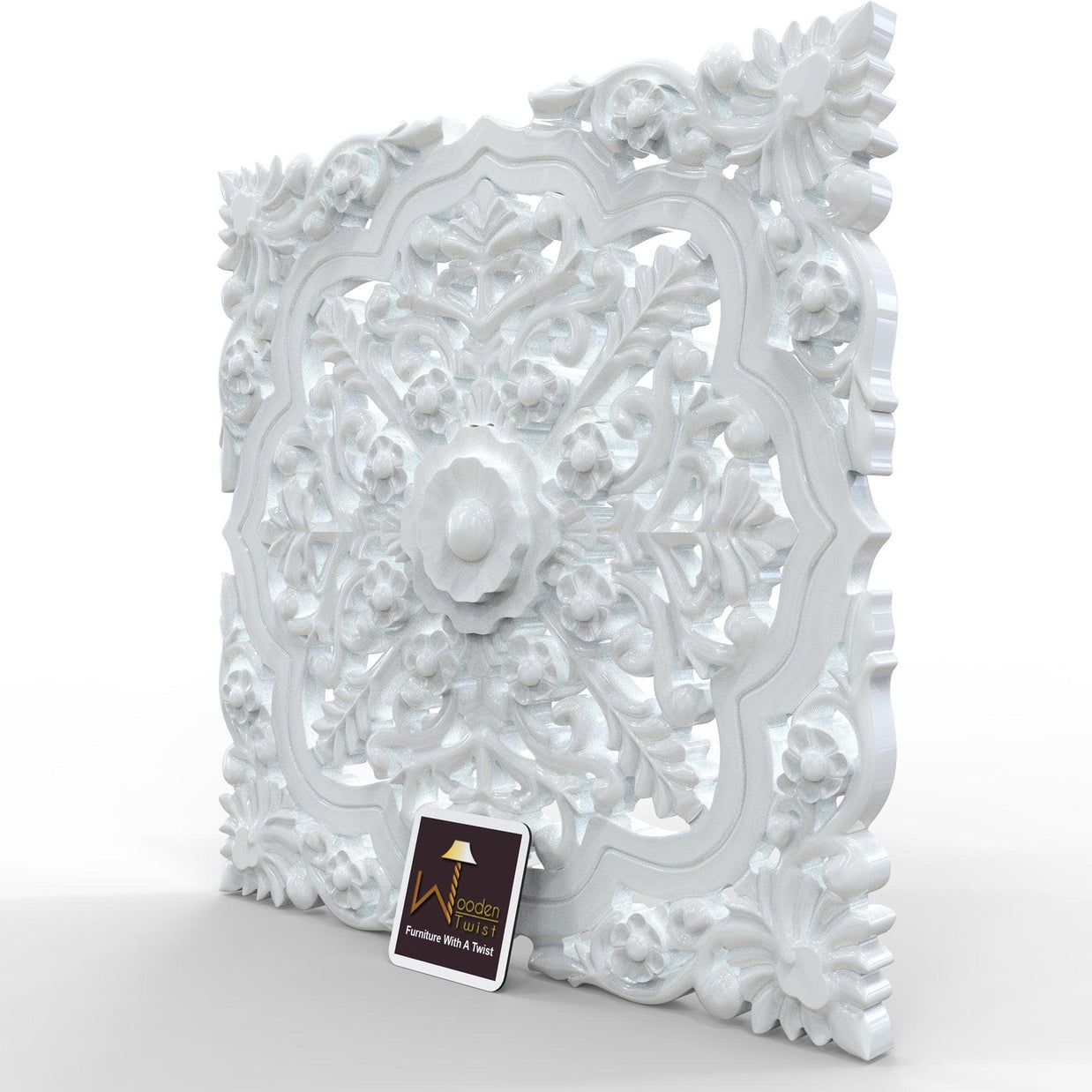 Premium Wooden Hand Carved Wall Panel - WoodenTwist