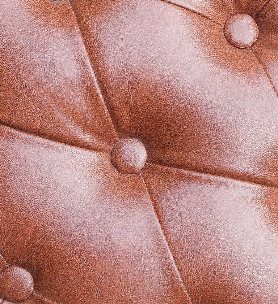 Walnut Polish, Leatherette Top