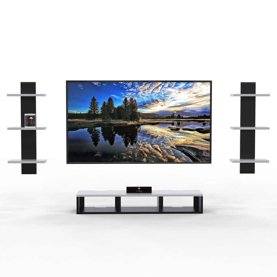 Entertainment Hub & Display Shelf