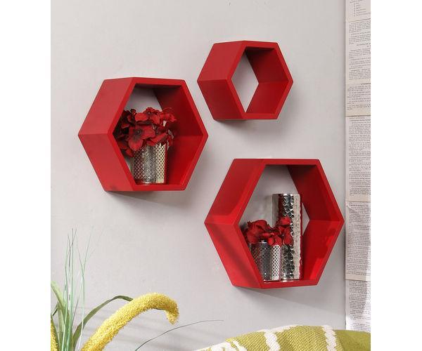 A honeycomb wall in three easy pieces