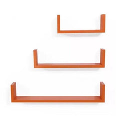 Wooden Handicraft Wall Decor Designer Wall Shelf Pack of 3 - WoodenTwist