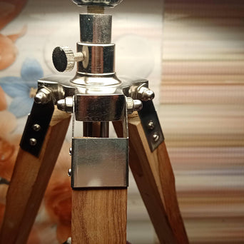 Home Decor Small Desk lamp Tripod Wooden Tripod - WoodenTwist