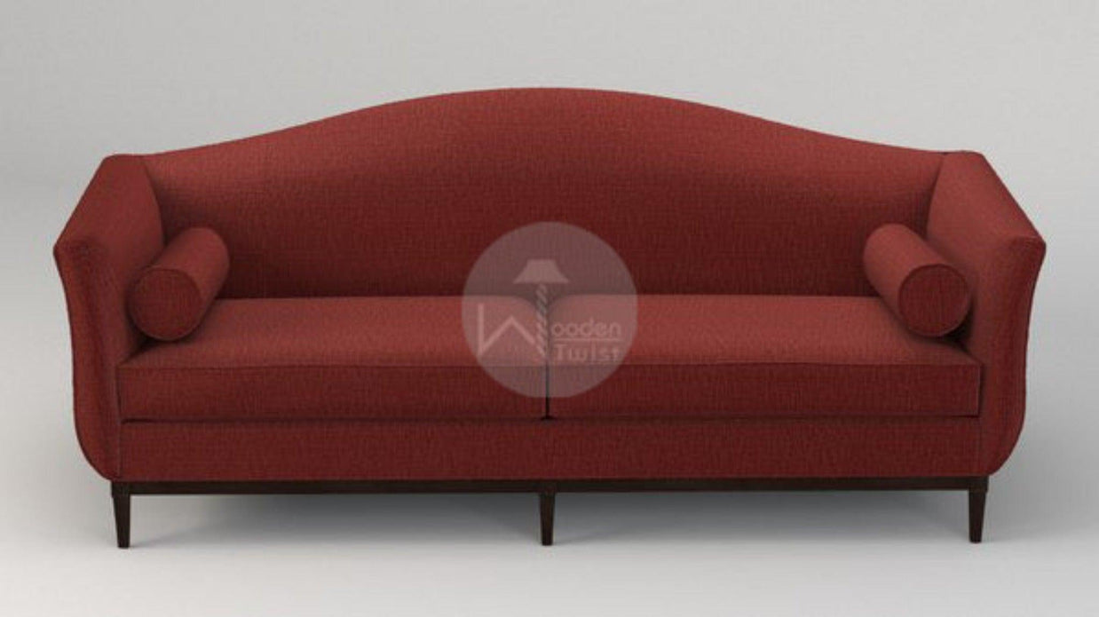 Handicraft Wooden Chaise Lounge Living Room Couch Sofa (3 Seater) - WoodenTwist