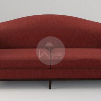 Handicraft Wooden Chaise Lounge Living Room Couch Sofa (3 Seater) - WoodenTwist