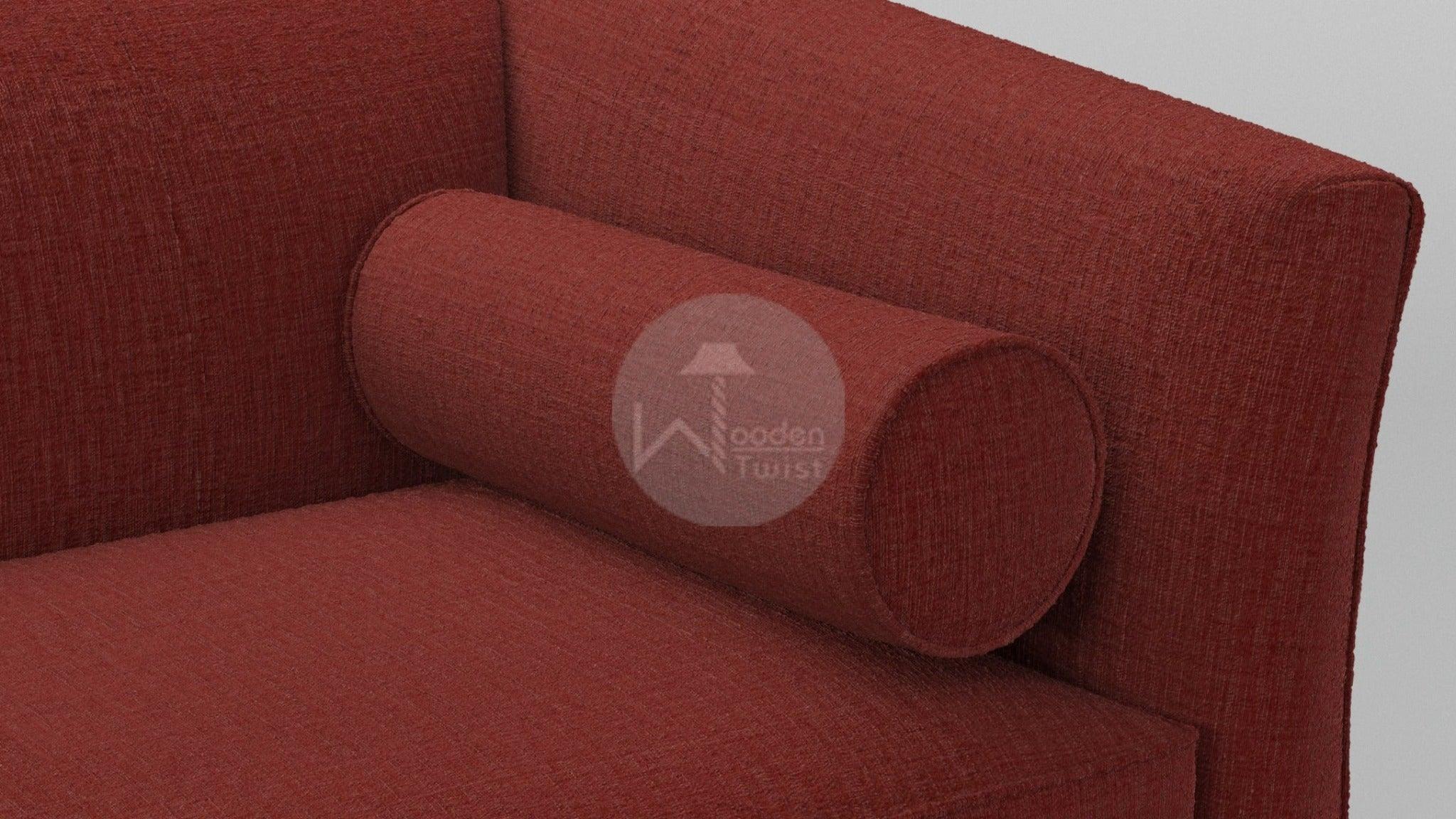 Handicraft Wooden Chaise Lounge Living Room Couch Sofa (3 Seater) - WoodenTwist