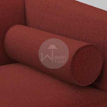 Handicraft Wooden Chaise Lounge Living Room Couch Sofa (3 Seater) - WoodenTwist