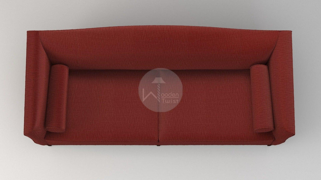 Handicraft Wooden Chaise Lounge Living Room Couch Sofa (3 Seater) - WoodenTwist