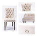 Modern Aymie Tufted Upholstered Chair (Set of 2) - WoodenTwist