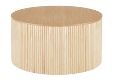 Priyal End Table with natural finish - WoodenTwist