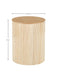 Euro End Table with Natural Finish - WoodenTwist