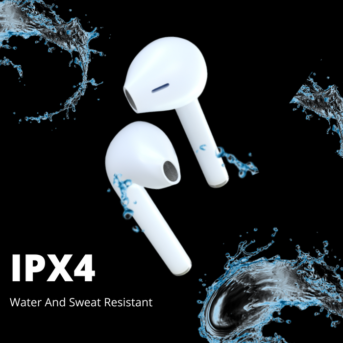 Brixx Touch Sensor TWS Earbuds Wireless Earphones For Android & IOS V2 - WoodenTwist