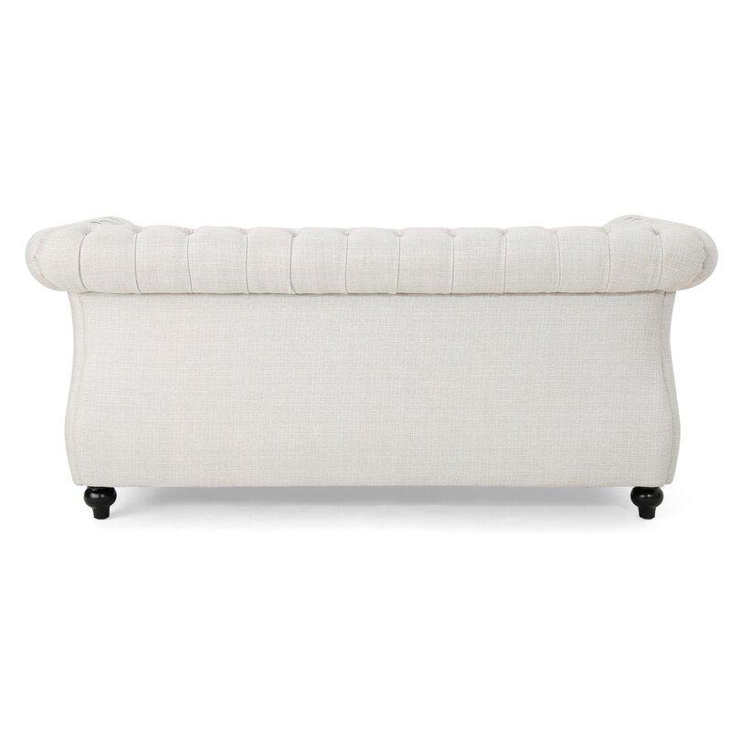 Regal Premium Flared Arm Loveseat - WoodenTwist