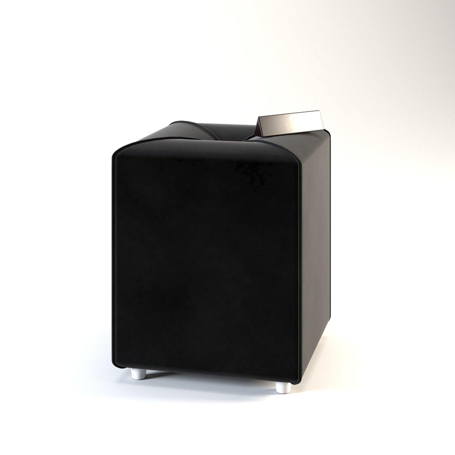 Sleek Black Velvet Upholstery